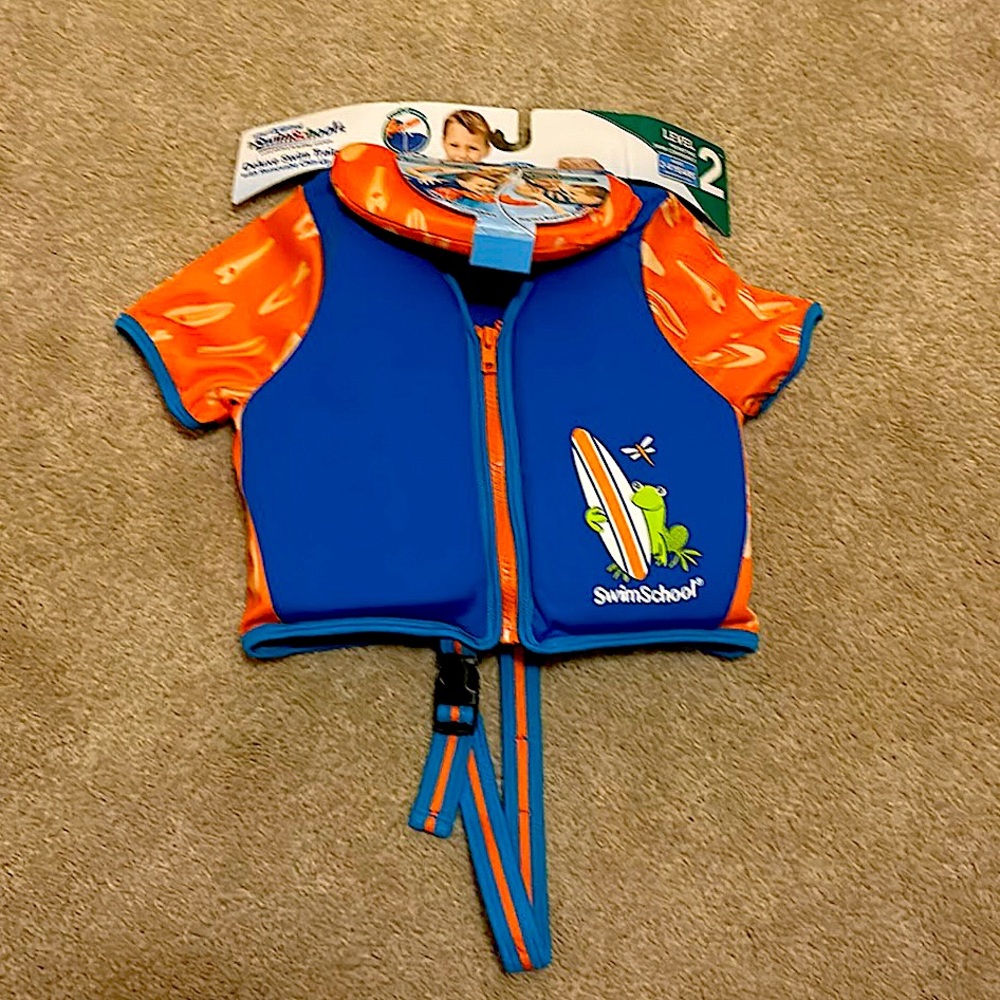 SwimSchool Deluxe Swim Trainer Vest, 2-4 Years
